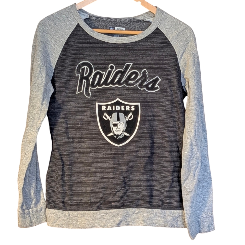 NFL Raiders Long Sleeve Tee Women's Small  Football Fandom